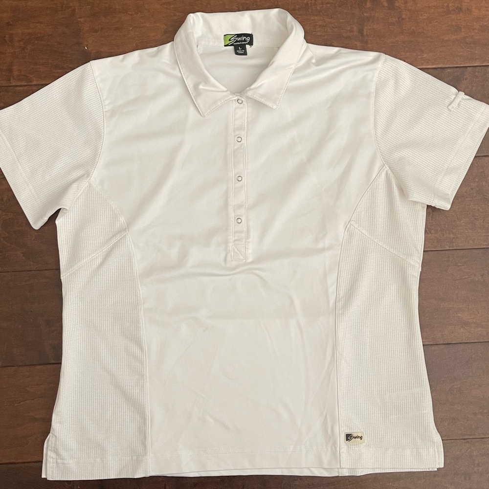Bette & Court Swing Short Sleeve Golf Polo Shirt